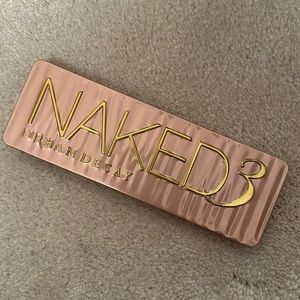 Urban decay naked 3 palette mostly swatched EUC